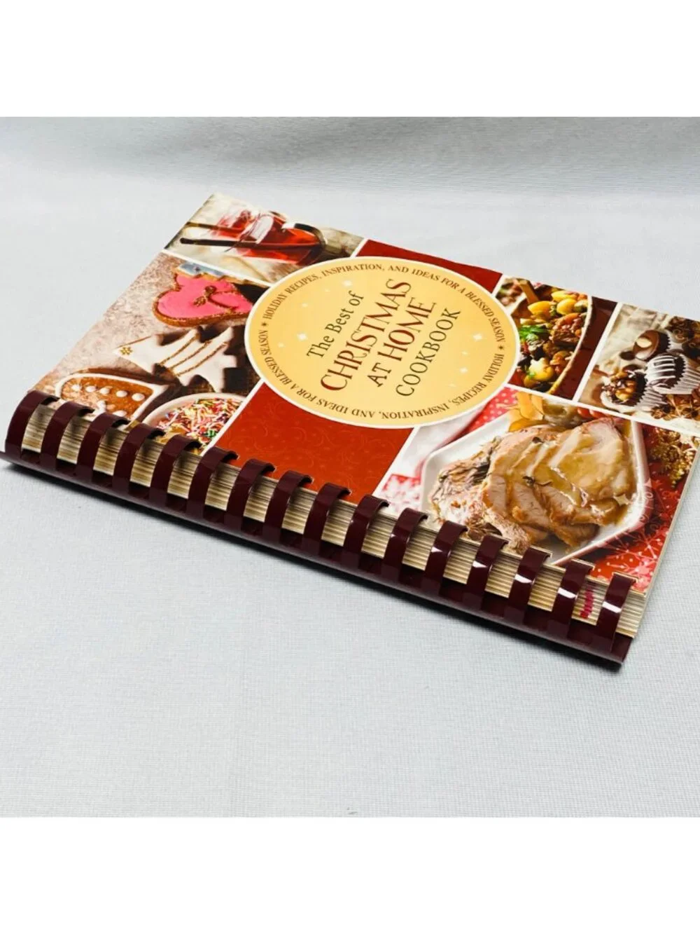 The Best Of Christmas At Home Cookbook Spiral Bound Recipes Holiday Cooking